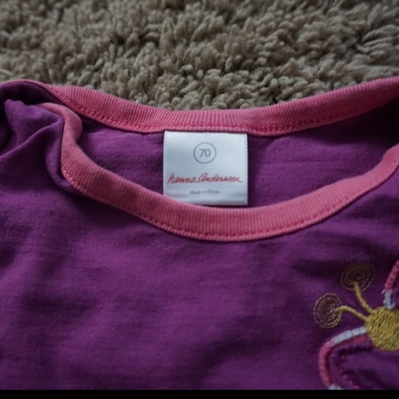 Hanna Anderson Butterfly Onesie - Picture 4 of 4